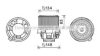 PRASCO PE8374 Electric Motor, interior blower